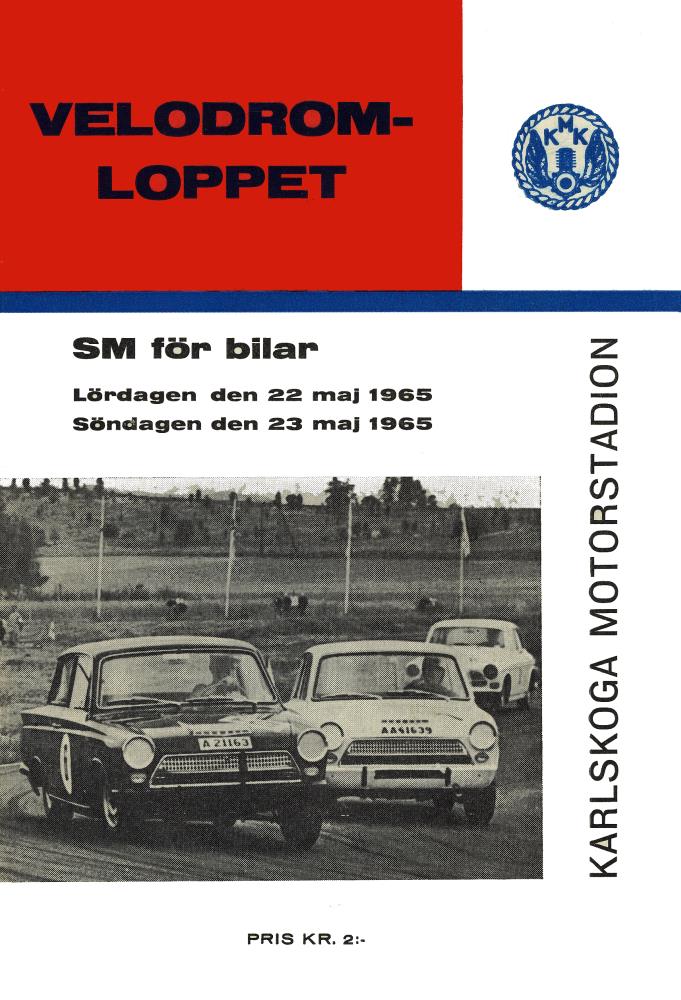 Velodromloppet Karlskoga 1965