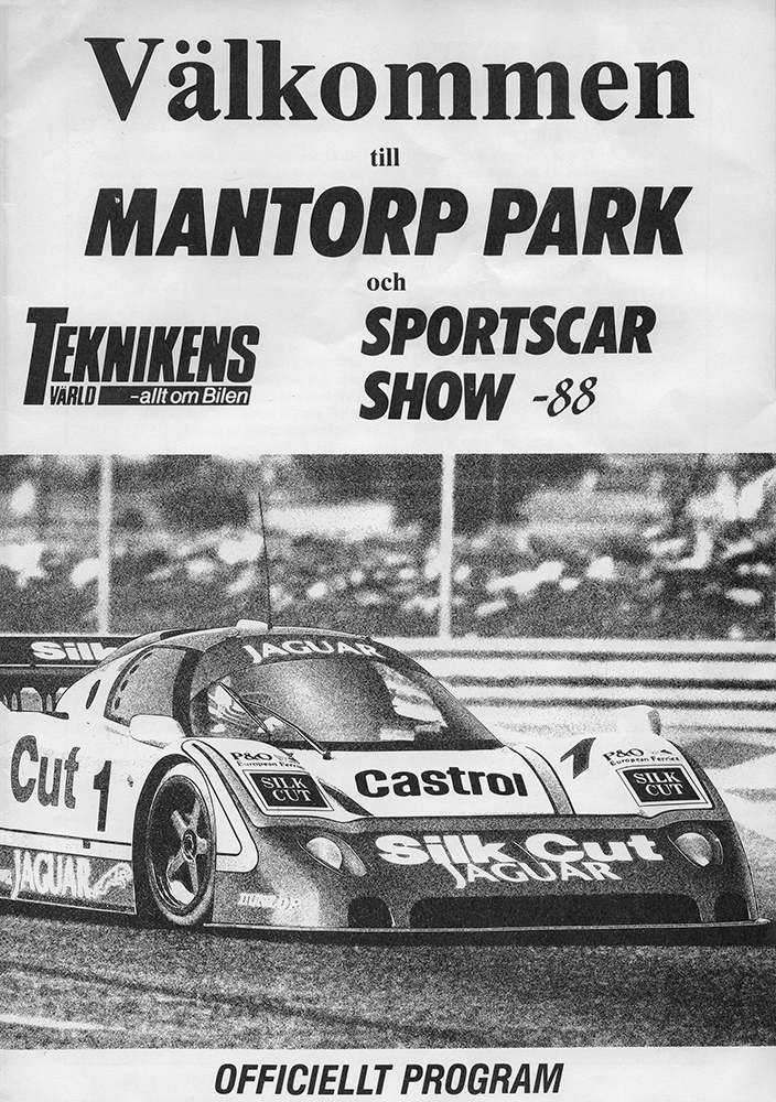 Teknikens Världs Sportscar Show Mantorp 1988