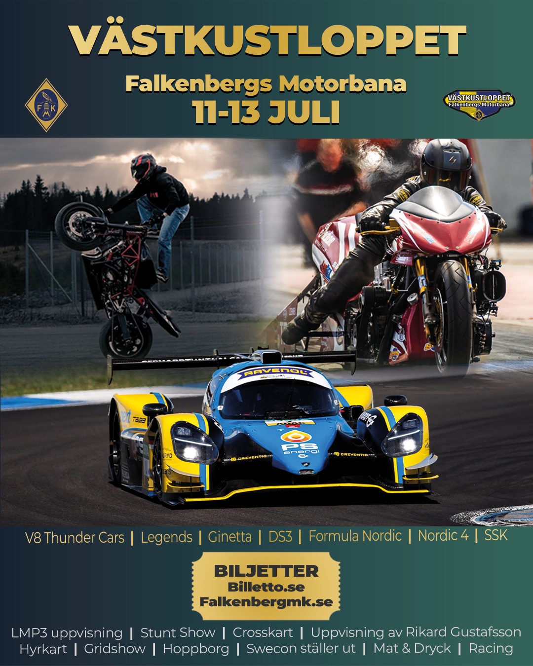 Västkustloppet Falkenberg 2025