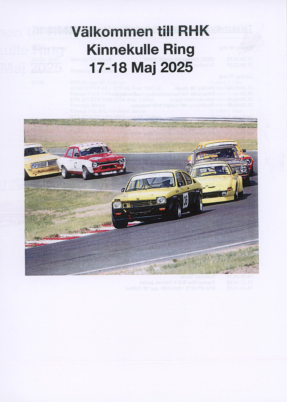 Kinnekulle Historic Meeting 2025