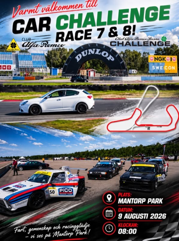 BMW Cup & CAR Challenge Mantorp 2026