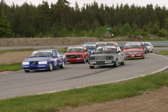 SSK-seriens tredje racehelg på Norska Rudskogen tillsammans med några norska klasser