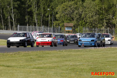 Sportvagnsmeeting på Kinnekulle Ring.