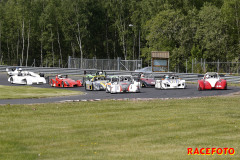 Sportvagnsmeeting på Kinnekulle Ring.