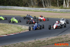 Raceweek på Kinnekulle Ring. Över 30 grader varmt!