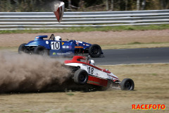 Raceweek på Kinnekulle Ring. Över 30 grader varmt!