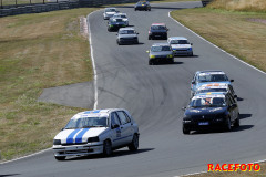 Raceweek på Kinnekulle Ring. Över 30 grader varmt!