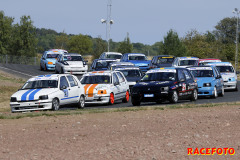 Raceweek på Kinnekulle Ring. Över 30 grader varmt!