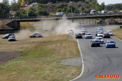 Raceweek på Kinnekulle Ring. Över 30 grader varmt!