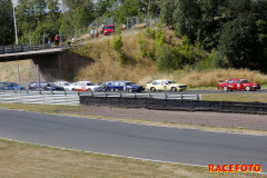 Raceweek på Kinnekulle Ring. Över 30 grader varmt!