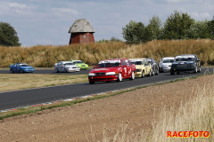 Raceweek på Kinnekulle Ring. Över 30 grader varmt!