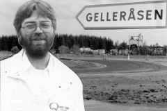 Dragracingentusiasten Mike Luff.