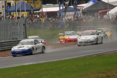 Årets femte deltävling i STCC på Skånska Ring Knutstorp.

Mycket regn och svåra förhållanden. T o m åska och hagel!