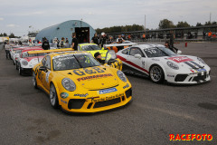 STCC-finalen Mantorp Park. Monsunregn och storm.