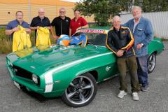 Super Star-veteranerna från vänster: Martin Björk, Ulf Granberg, Peo Kallies, Peter Norlander, Raymond Pettersson och Bosse "Emma" Emanuelsson.